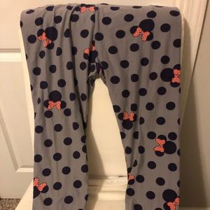 Lularoe Minnie Mouse TC Leggings